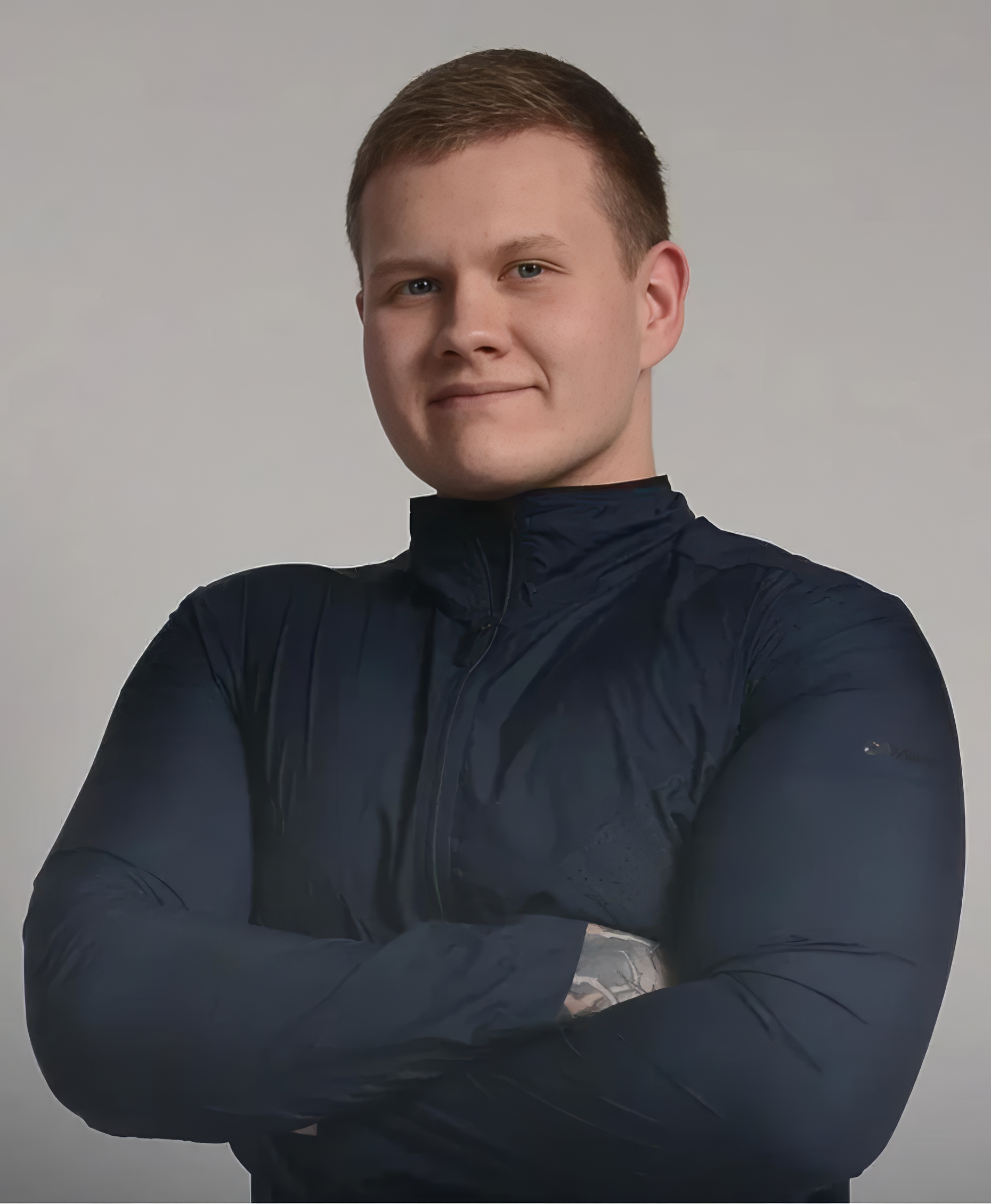 Денис Чертков с анатомической моделью